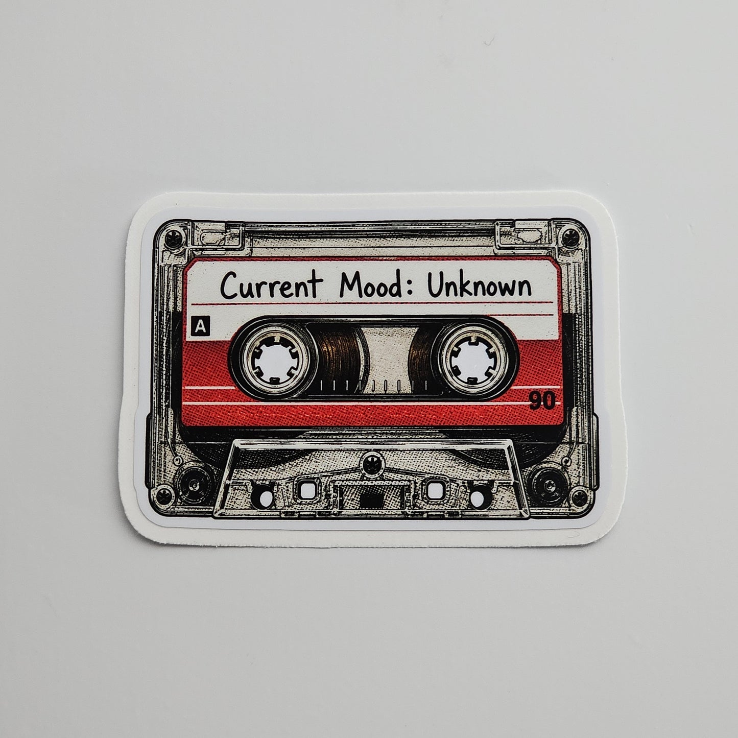 Current Mood Unknown Cassette Sticker