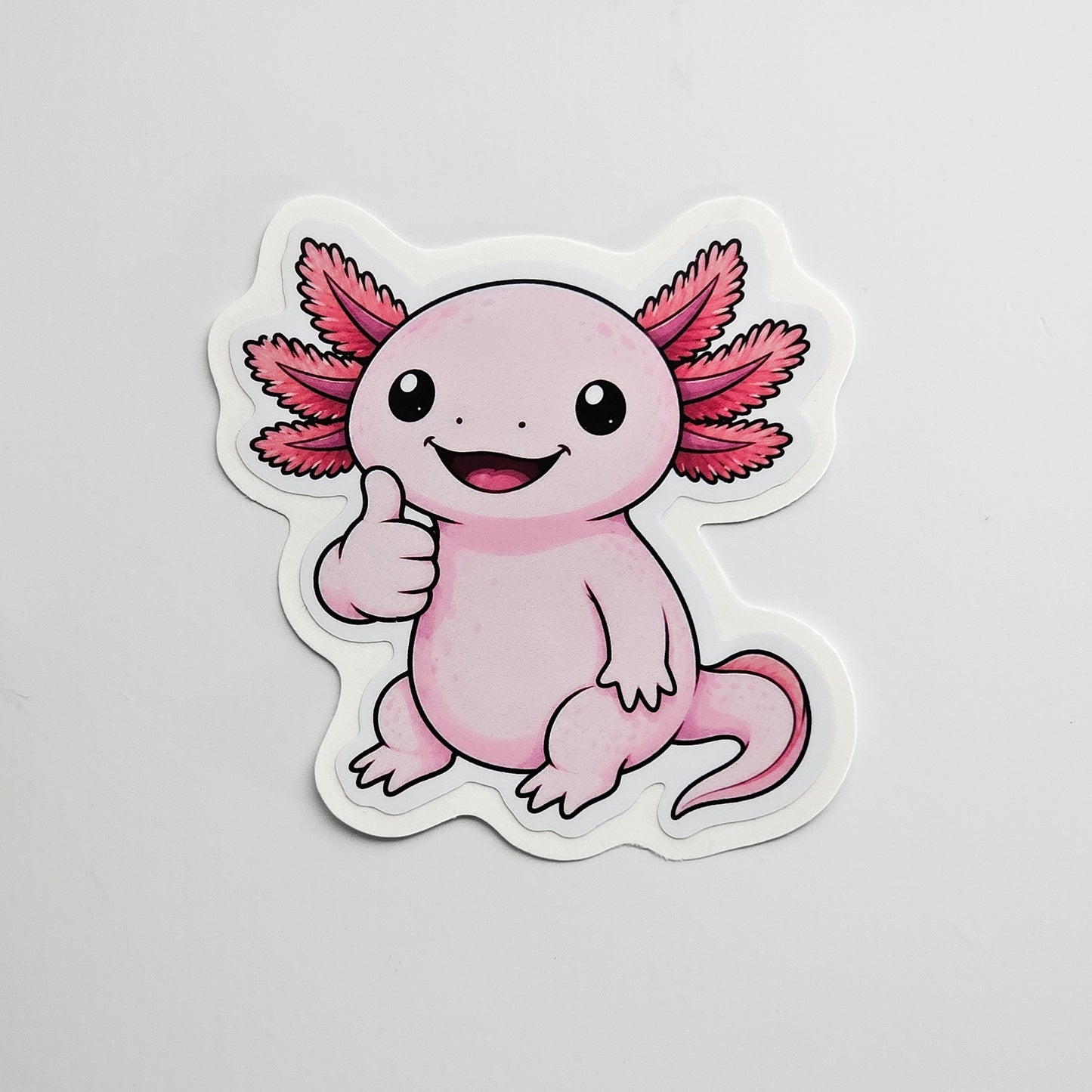 Axolotl Thumbs Up Sticker