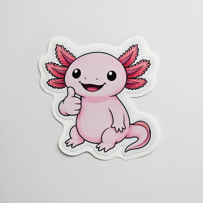 Axolotl Thumbs Up Sticker