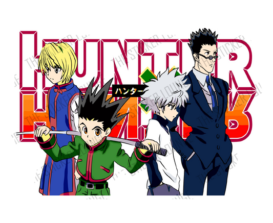 Hunter X Hunter Main Characters Sticker