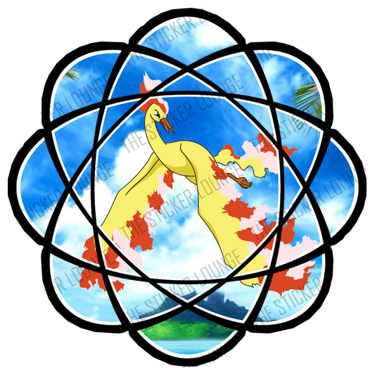 Majestic Moltres Sticker