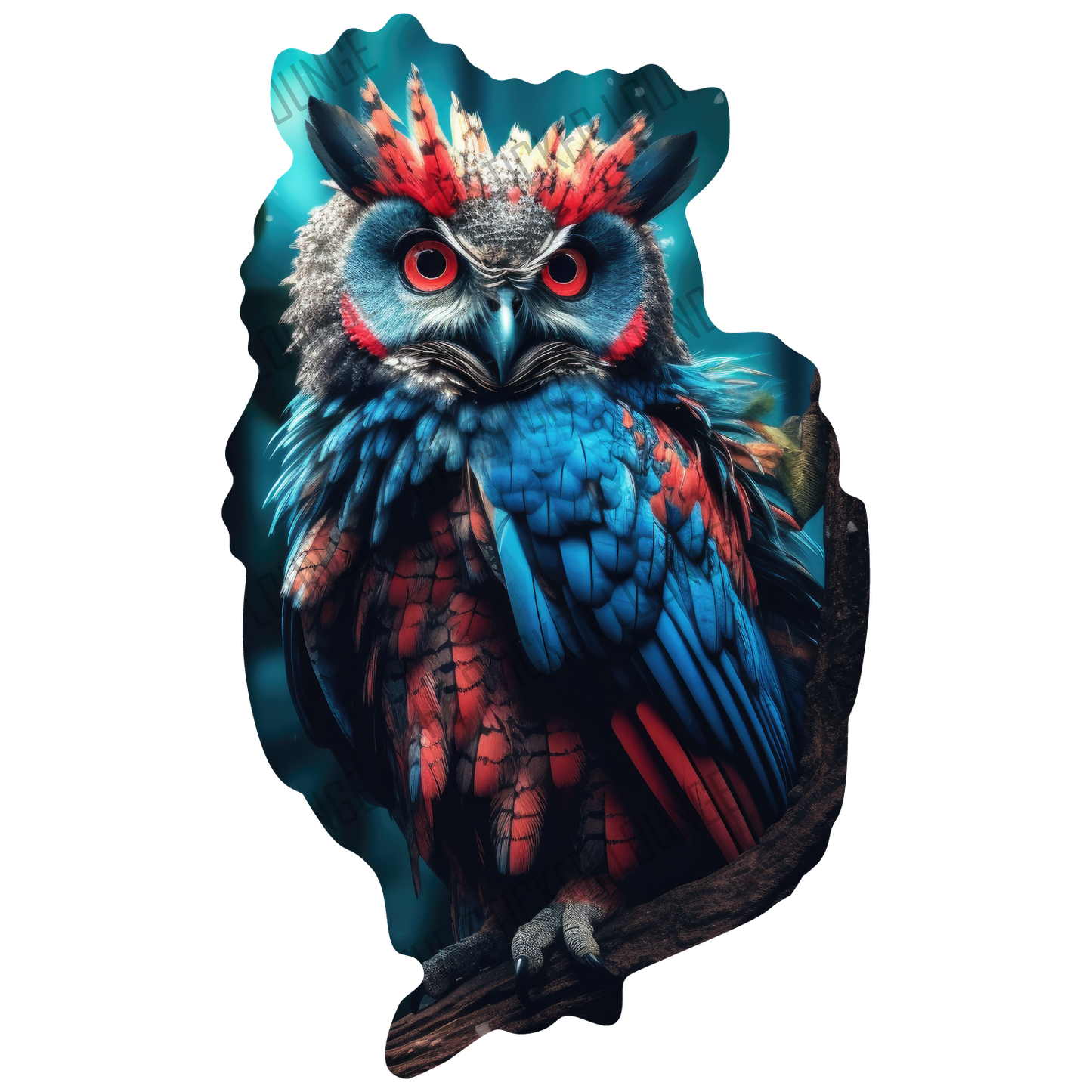 Majestic Night Owl Sticker