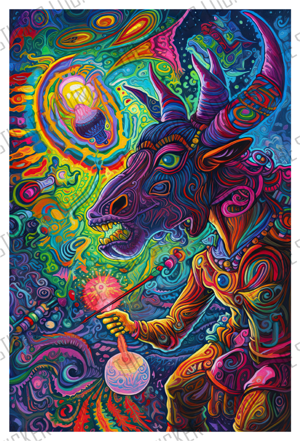 Trippy Bull Magician