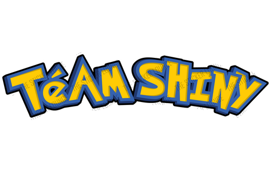 Team Shiny Pokemon Sticker