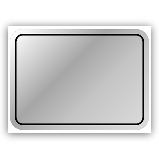 Rounded Rectangle Stickers