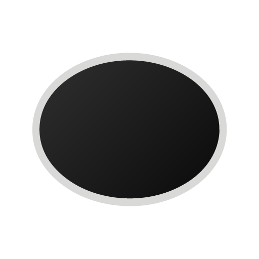 Oval sticker shape