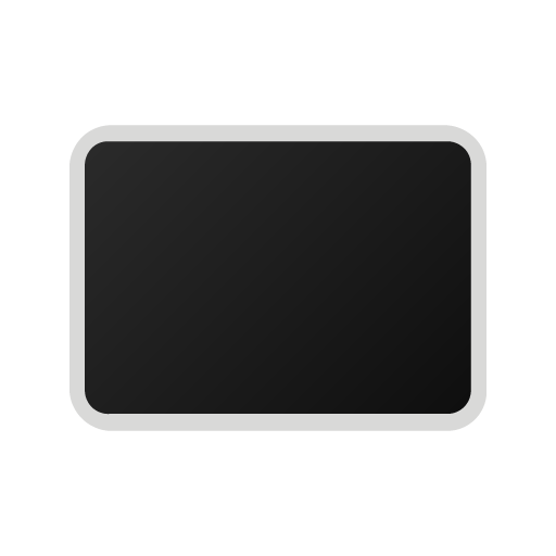 Rounded rectangle sticker shape